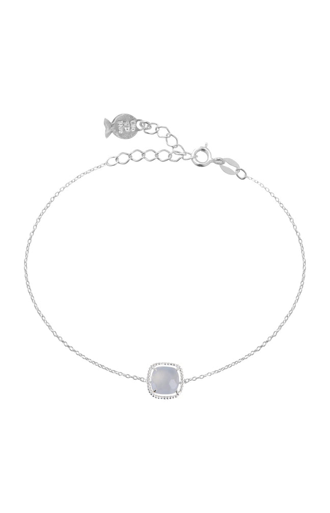 Bracelet - Argent 925/1000, oxyde de zirconium & quartz