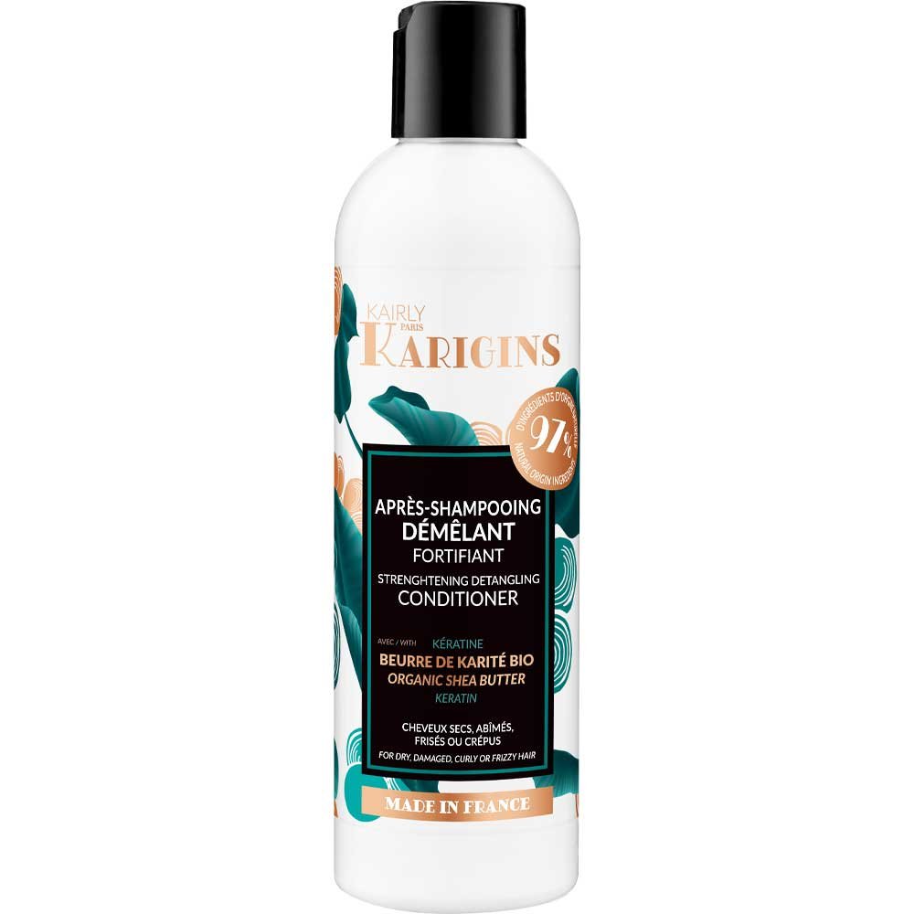 Après-shampoing démêlant - Kératine & karité - Cheveux secs, abîmés ou crépus - 250 ml