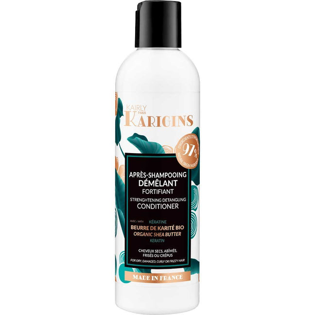 Après-shampoing démêlant - Kératine & karité - Cheveux secs, abîmés ou crépus - 250 ml