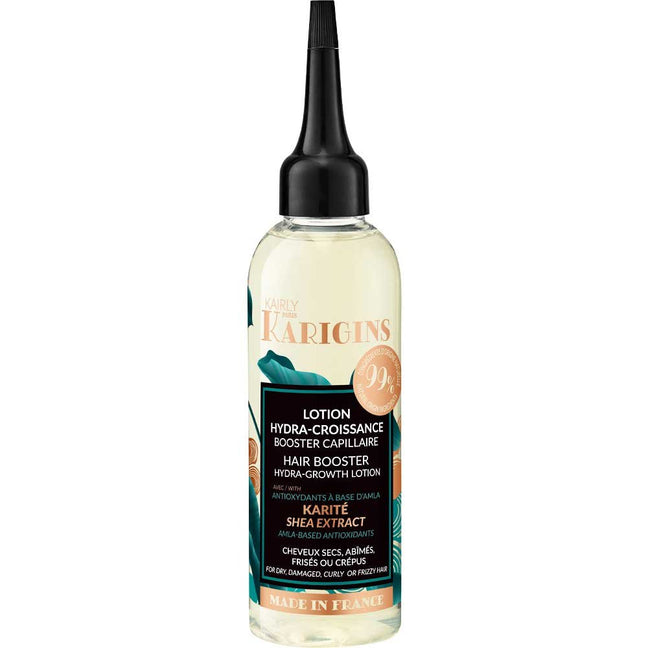 Lotion fortifiante & booster de croissance - Glycérine & karité bio - Cheveux secs, abîmés & crépus - 100 ml