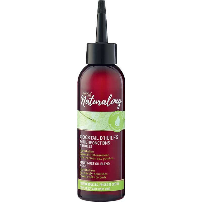 Huile nourrissante & régénérante - Huile de pépin de raisin & karité - Cheveux bouclés, frisés & crépus - 150 ml