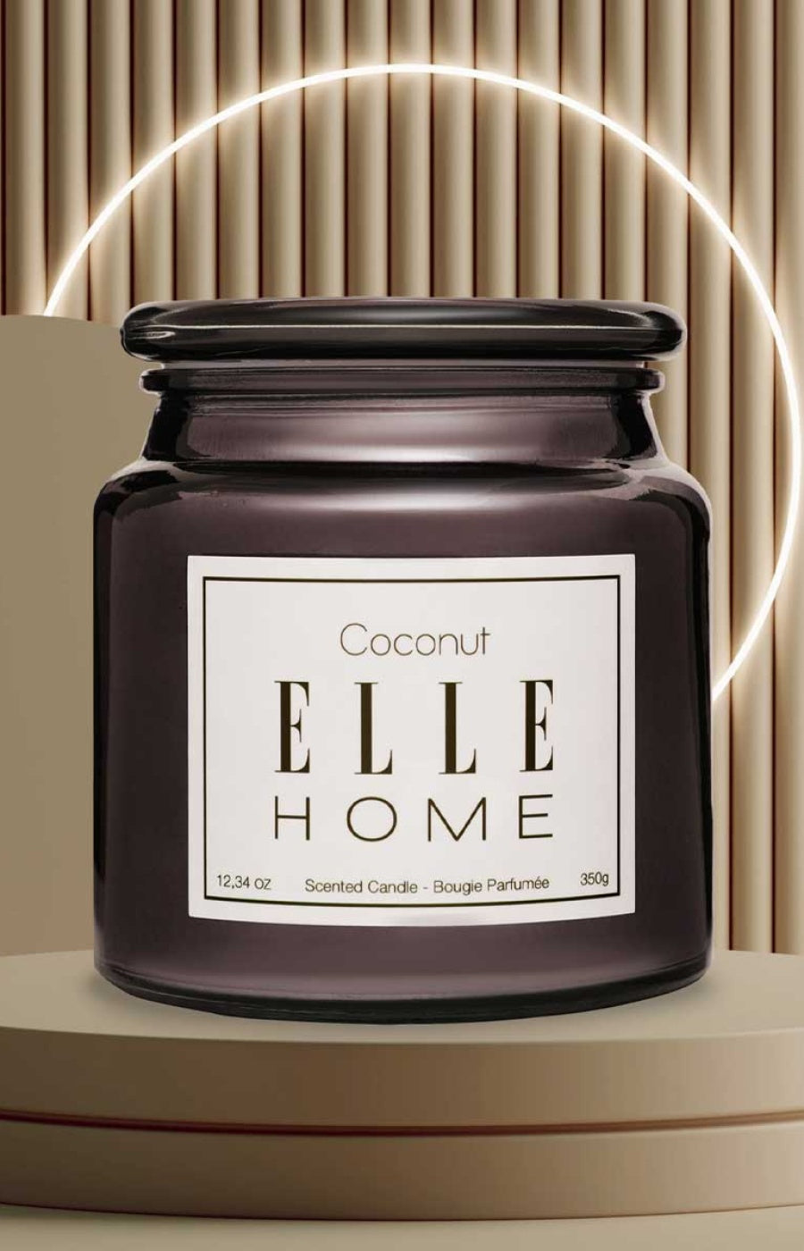 Bougie parfumée - Coconut - Floral fruité - 350 g