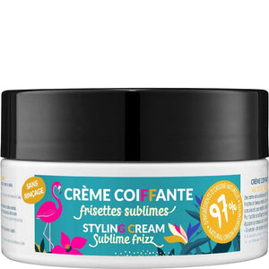 Crème coiffante nourrissante - Beurre de karité & huile de coco bio - Cheveux bouclés, frisés & crépus - Enfant - 250 ml