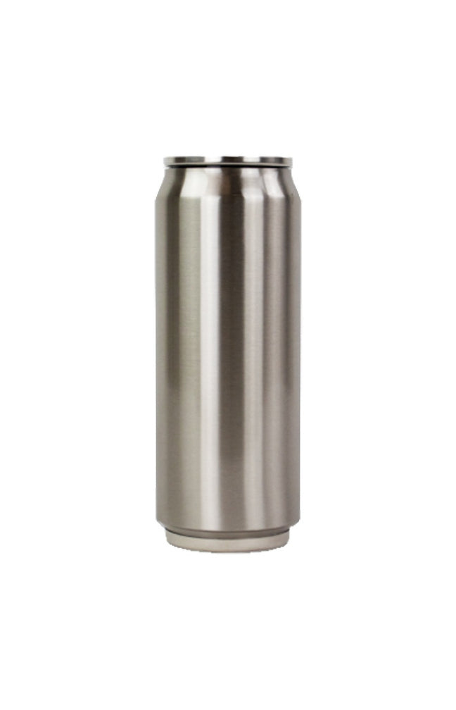 Canette isotherme - Brillante - Inox - 500 ml