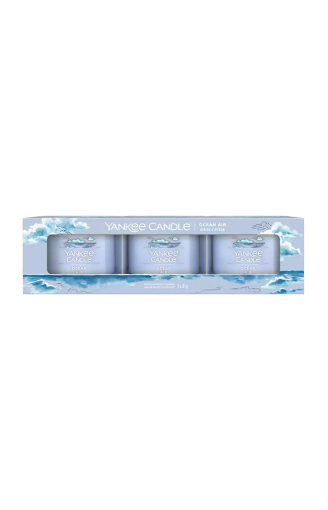 Coffret bougies votives - Air d'océan - 3 x 37 g