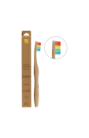 Brosse à dents - Bambou - Arc-en-ciel