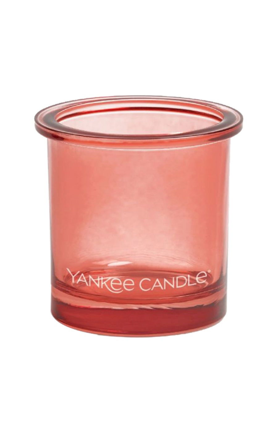Photophore pour bougie votive et lumignon - Pop - Corail