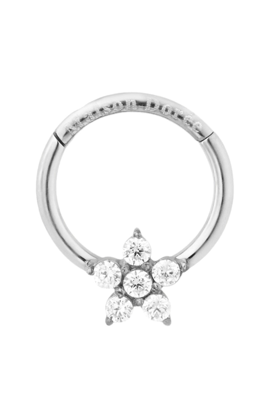 Piercing d'oreille - Shine - Argent 10 microns