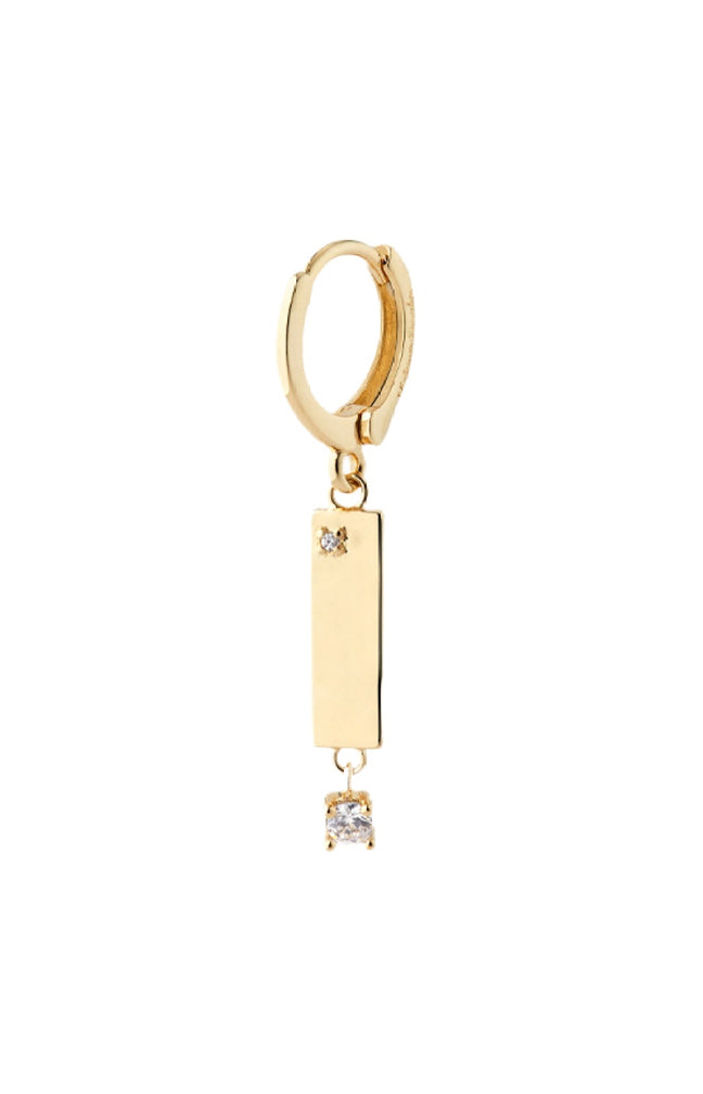 Boucle d'oreille - Candy Earring - Laiton doré or 1 micron