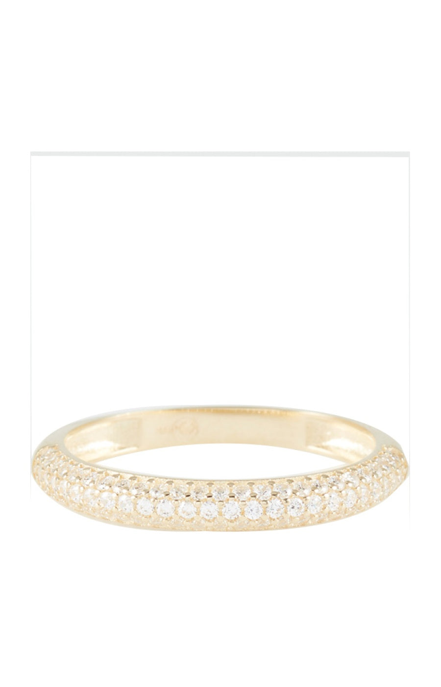 Bague Elba - Or Jaune 375/1000 & zirconium