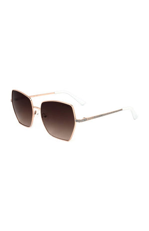 Guess - Lunettes de soleil - Catégorie 3 - Doré rose