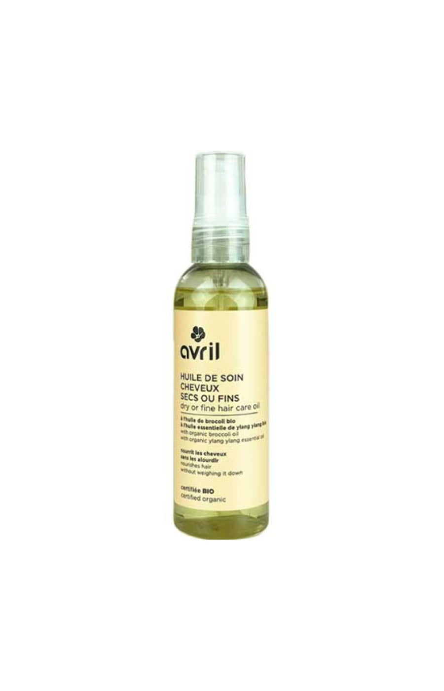 Huile de soin capillaire bio - Huile de brocoli - Cheveux secs & fin - 100 ml
