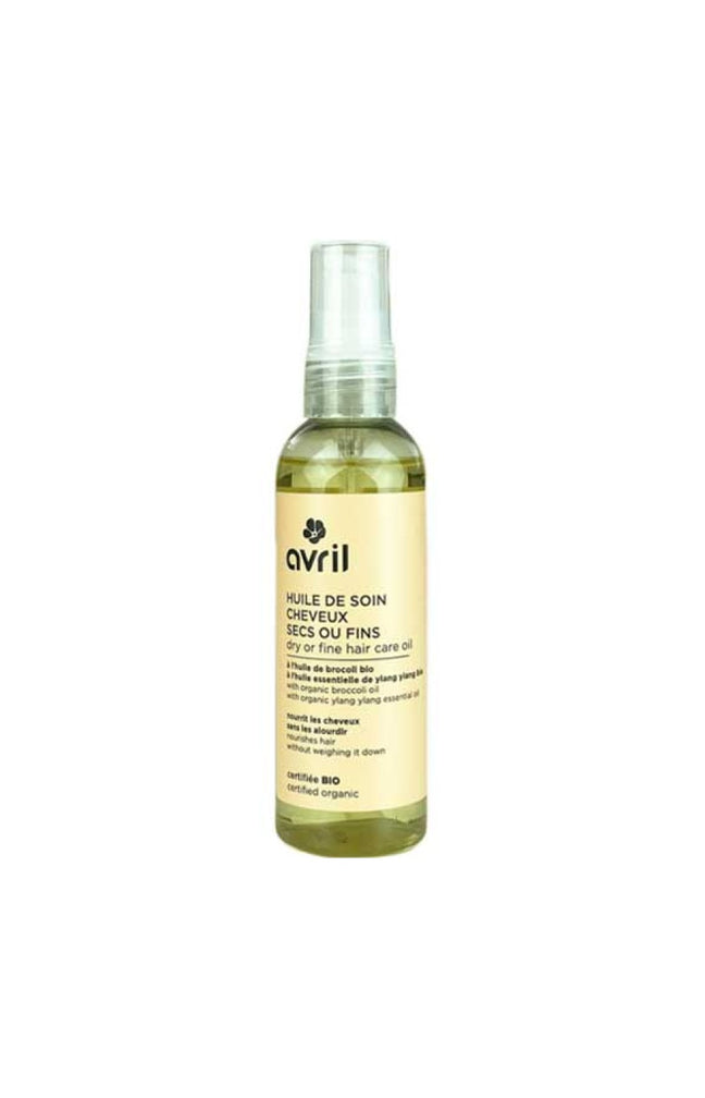 Huile de soin capillaire bio - Huile de brocoli - Cheveux secs & fin - 100 ml
