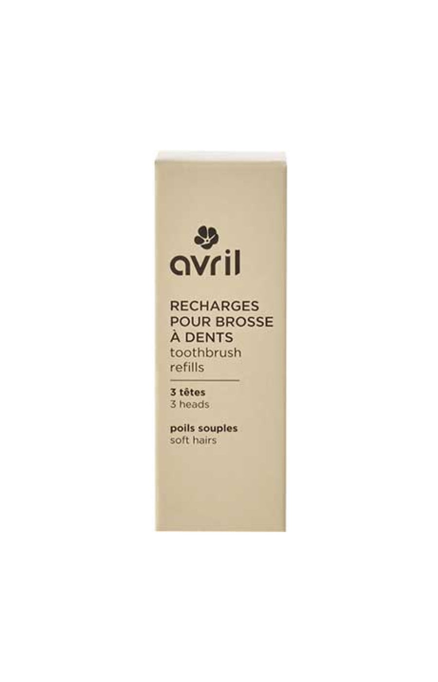 Kit de 3 têtes de brosse à dents - Souples