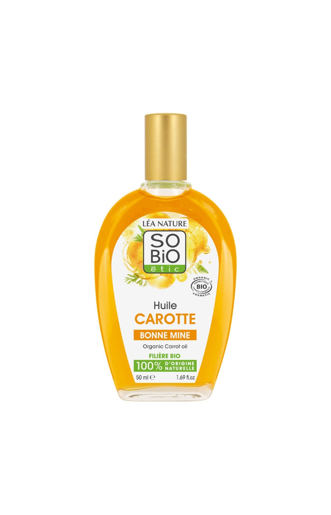 Huile végétale de carotte bio - Visage & corps - 50 ml