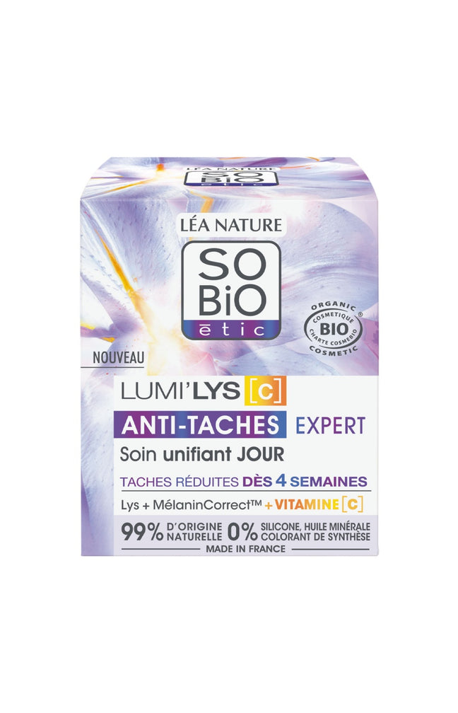 Soin jour unifiant - Anti-tâches - Lumi'lys -  Visage