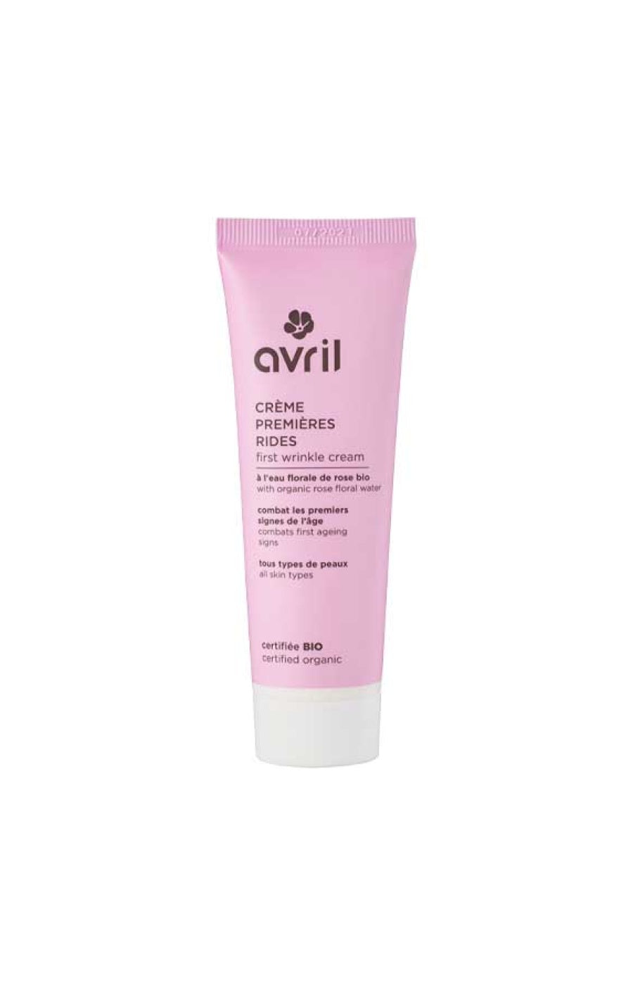 Crème premières rides bio - Eau florale de rose - Visage - 50 ml