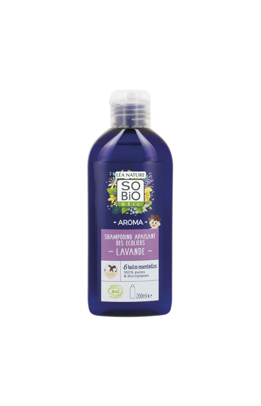 Shampoing apaisant bio - Lavande & huiles essentielles - Enfants - 200 ml