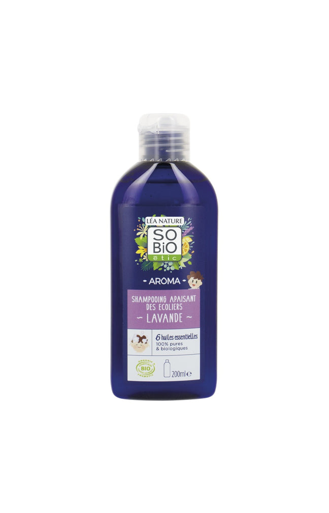 Shampoing apaisant bio - Lavande & huiles essentielles - Enfants - 200 ml