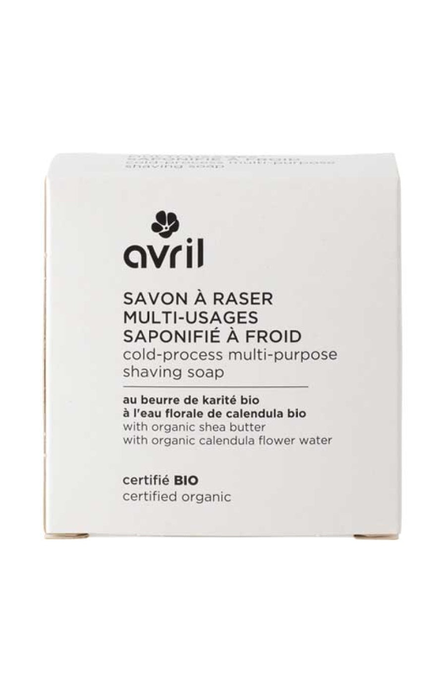 Savon à raser multi-usages saponifié à froid - Visage - 100 g