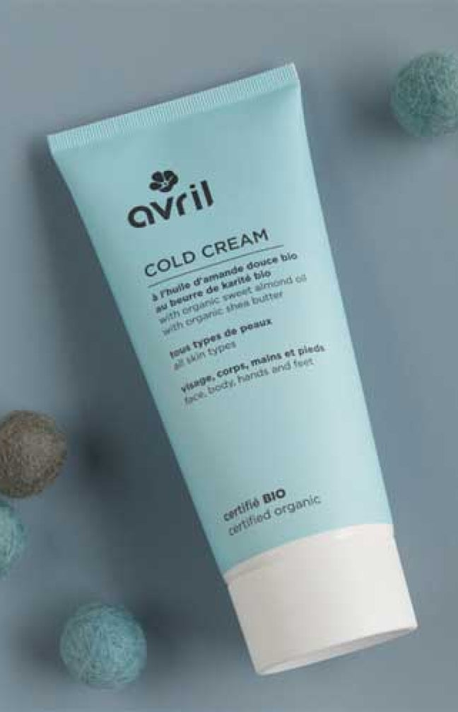 Crème protectrice bio - Cold Cream - Beurre de karité & huile d'amande douce - Visage & corps - 200 ml