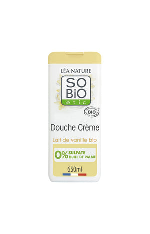 Douche crème bio hydratante - Vanille - 650 ml