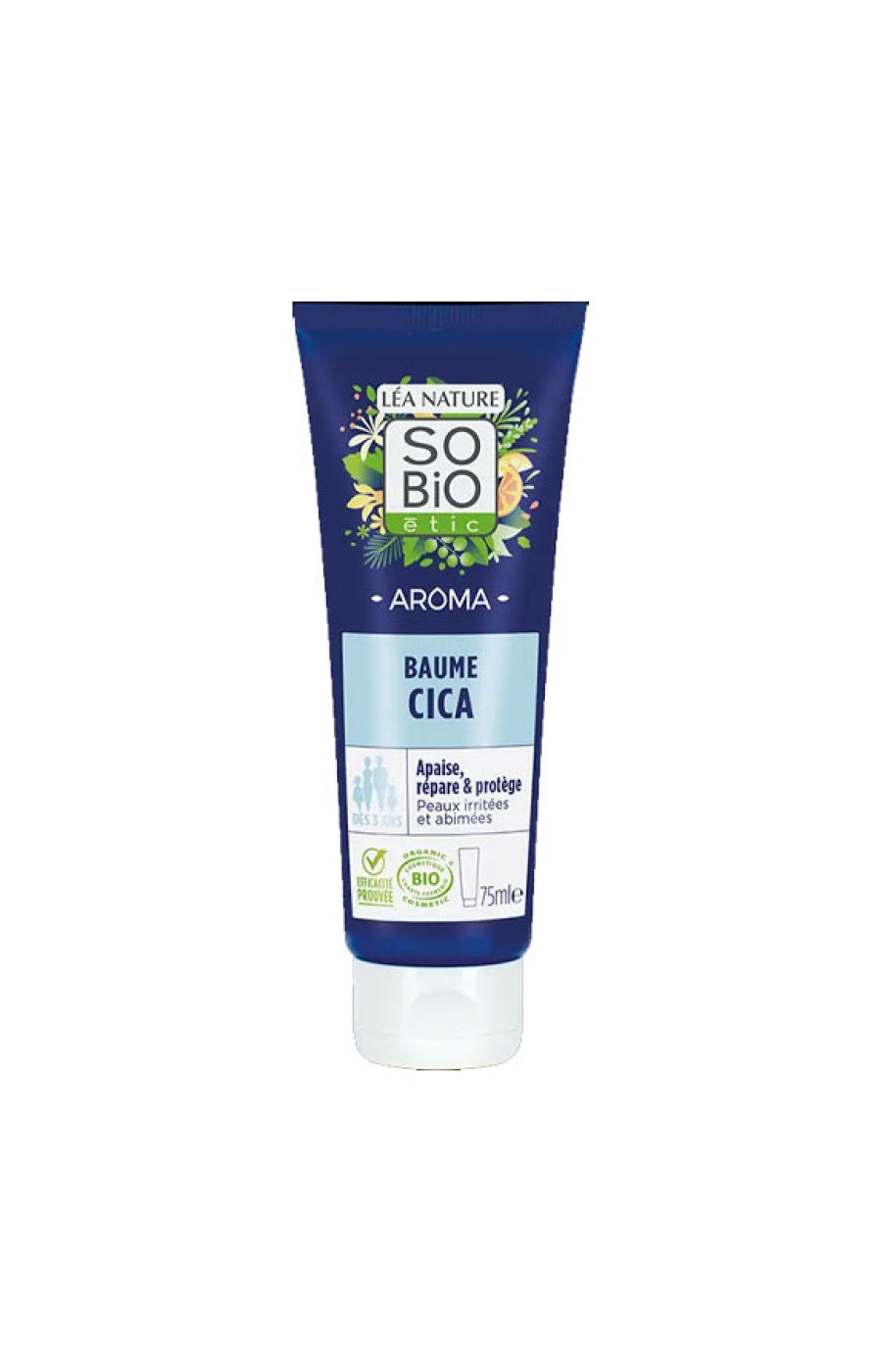 Baume Cica - Peaux irritée et abimés - Visage & corps - 75 ml