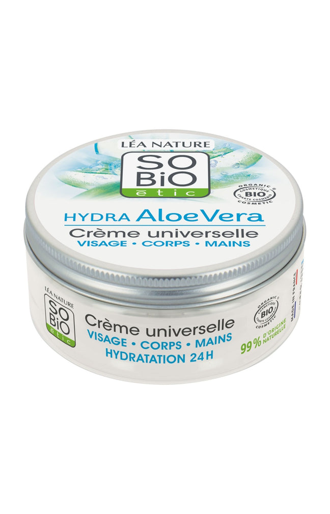 Crème universelle bio - Aloe vera - visage & corps - 200 ml