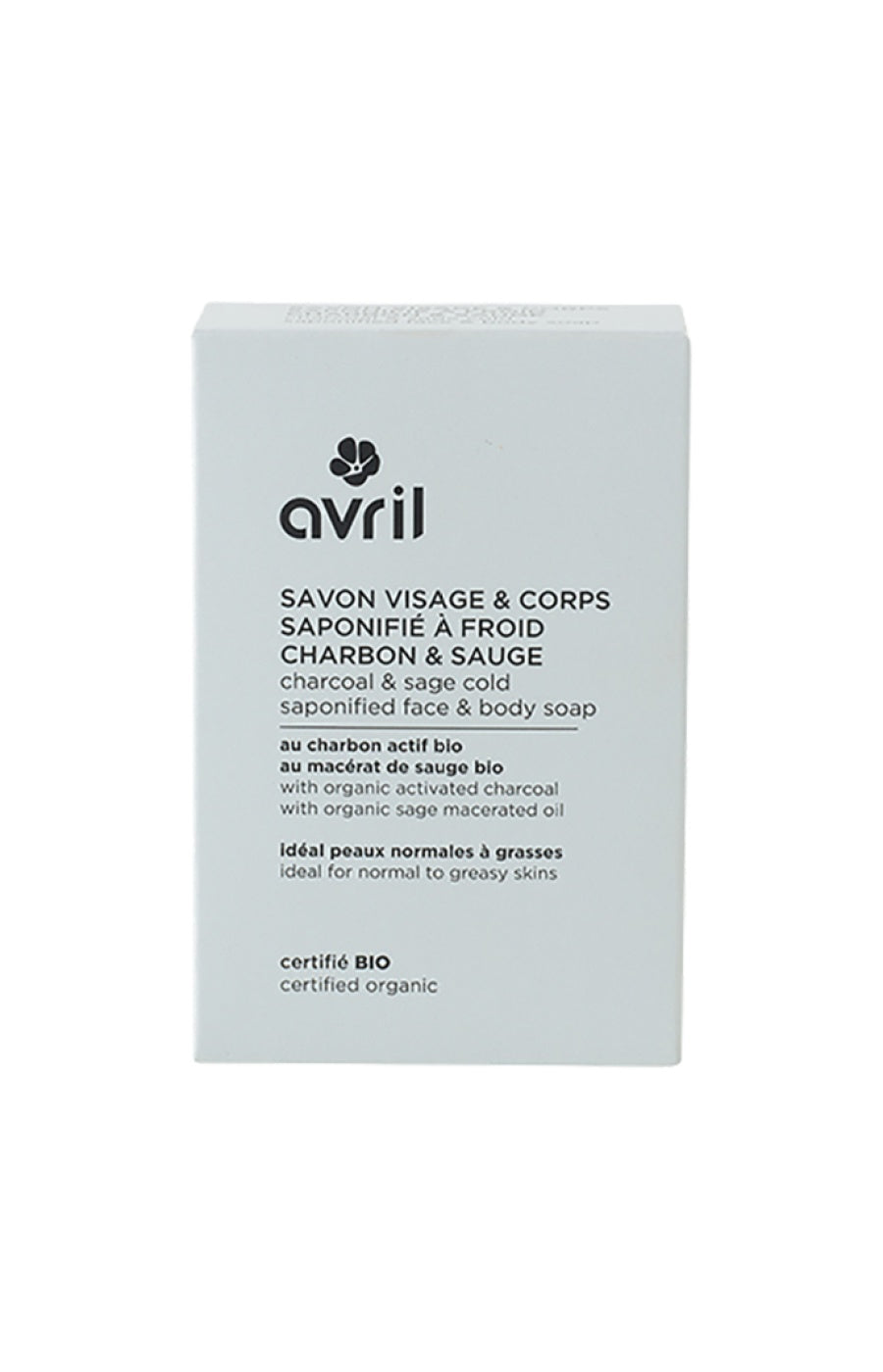 Savon solide bio - Peaux normales à grasses - Visage & corps - 100 g