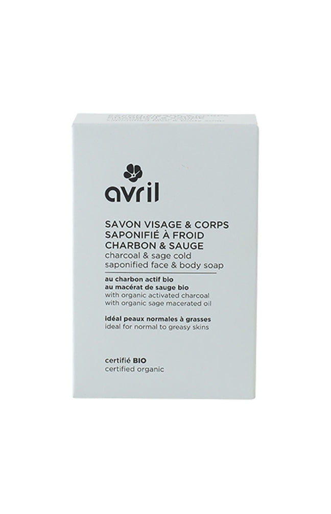 Savon solide bio - Peaux normales à grasses - Visage & corps - 100 g
