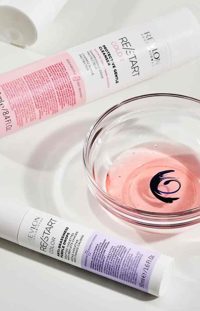 Gouttes violettes anti-jaunissement - Re/Start - Cheveux blancs, blonds ou gris - 50 ml