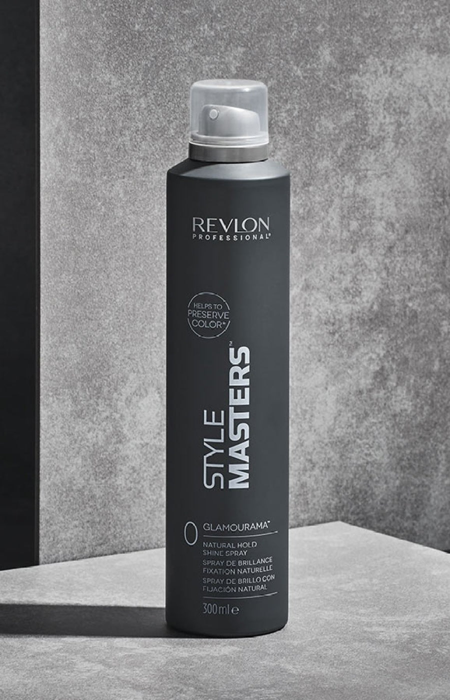 Spray coiffant brillance - Style Masters - Fixation naturelle - 300 ml
