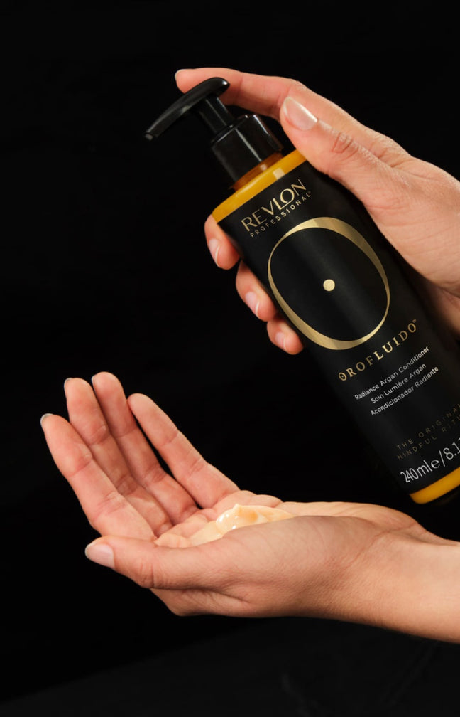 Après-shampoing soin lumière - Orofluido - Huile d'argan - Tous types de cheveux
