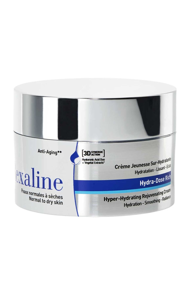 Crème hydratante intense - Acide hyaluronique - Hydra Dose Rich - Peaux normales à sèches