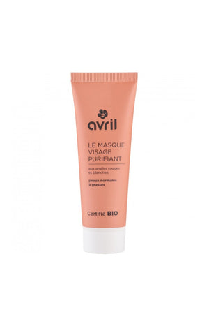 Masque purifiant bio - Peaux normales à grasses - Visage