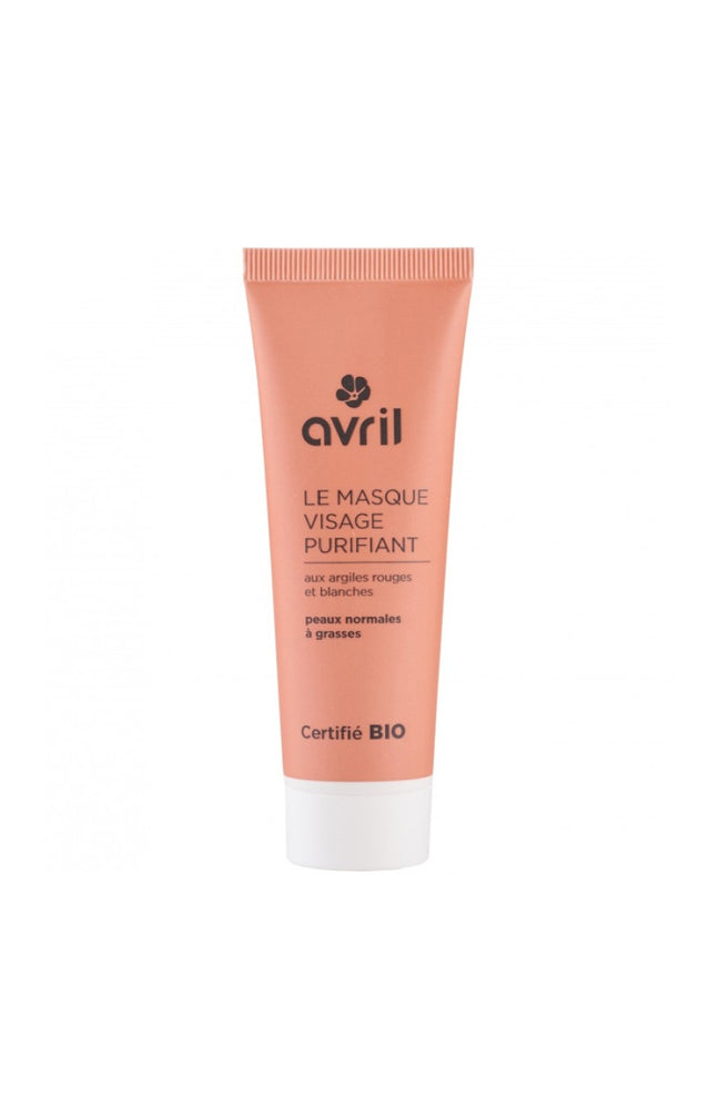 Masque purifiant bio - Peaux normales à grasses - Visage