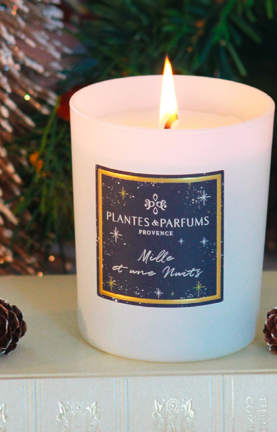 Bougie végétale parfumée - Mille & une nuit - Floral - 180 g