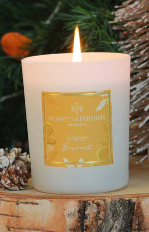 Bougie végétale parfumée - Petit biscuit - Oriental - 180 g