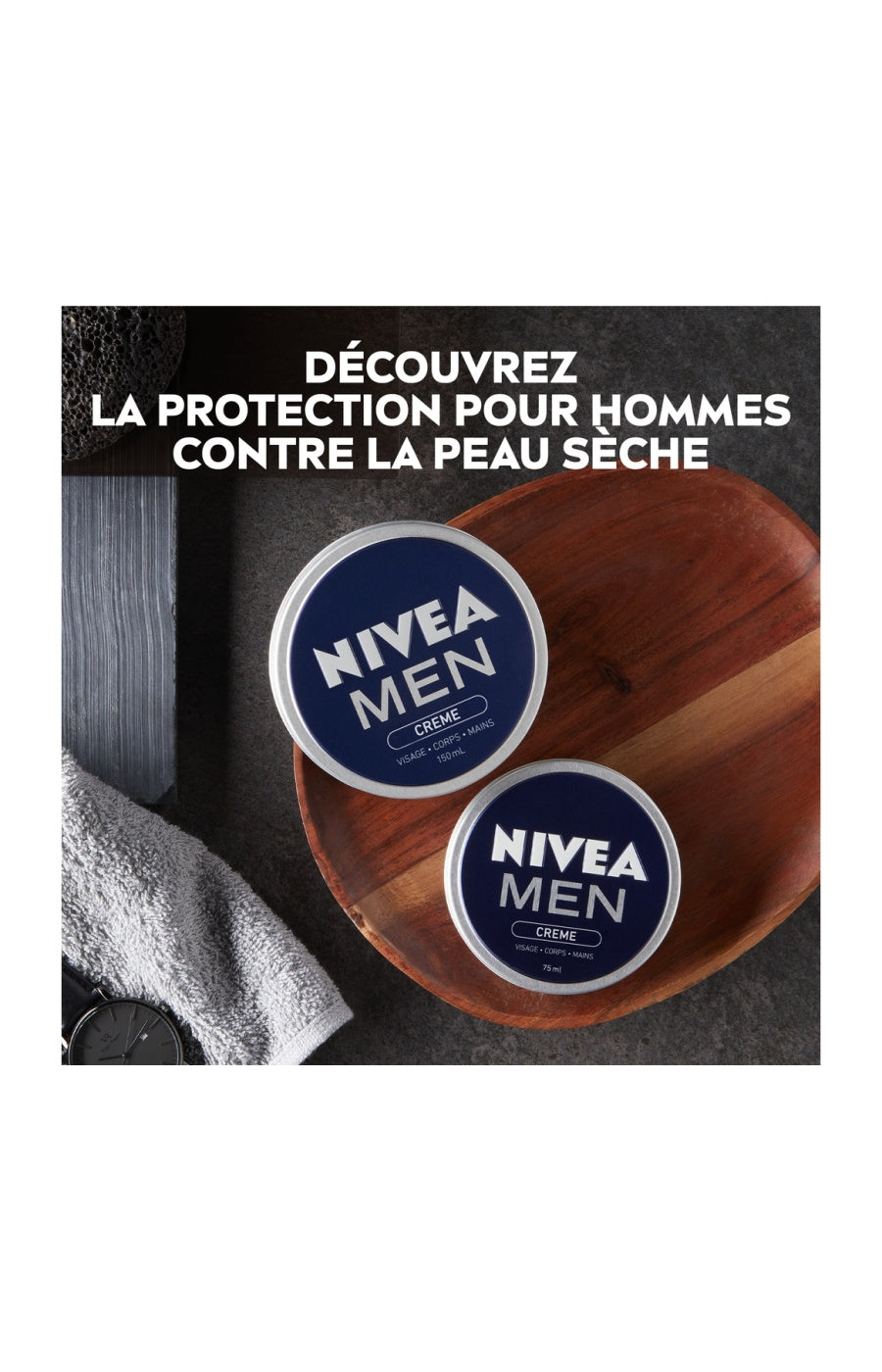 Crèmes - Visage, corps & mains - Homme - 2 x 150 ml