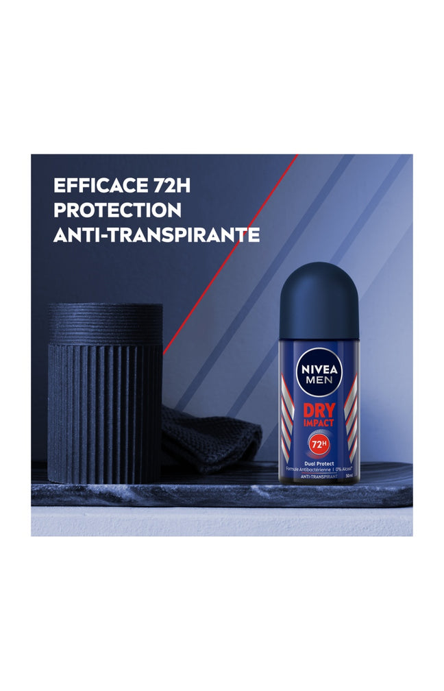 Déodorants bille anti-transpirants 72 h - Homme - 3 x 50 ml
