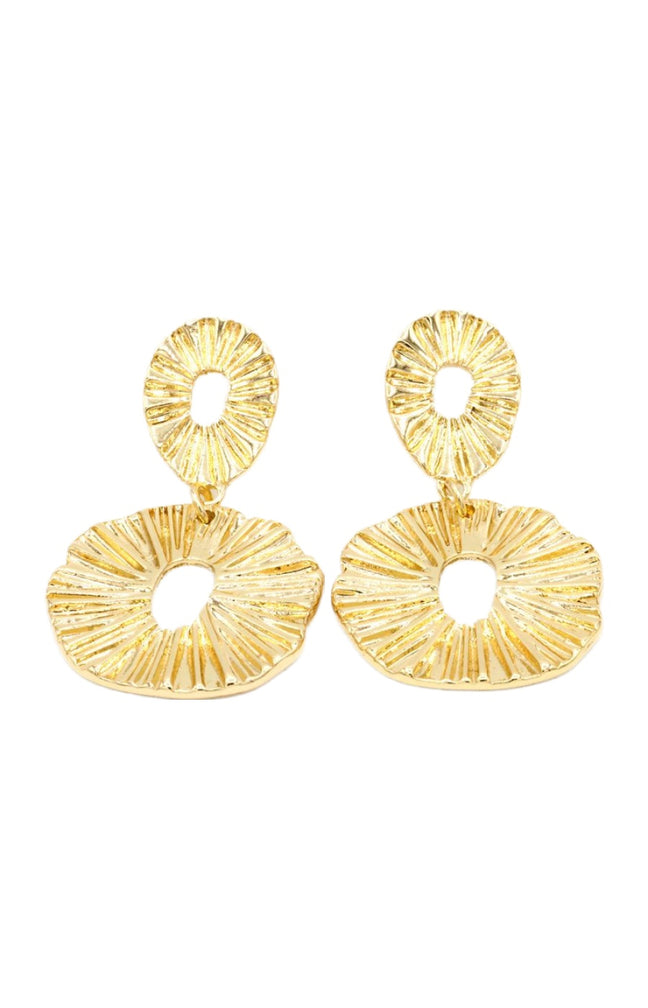 Boucles d'oreilles - Laiton doré