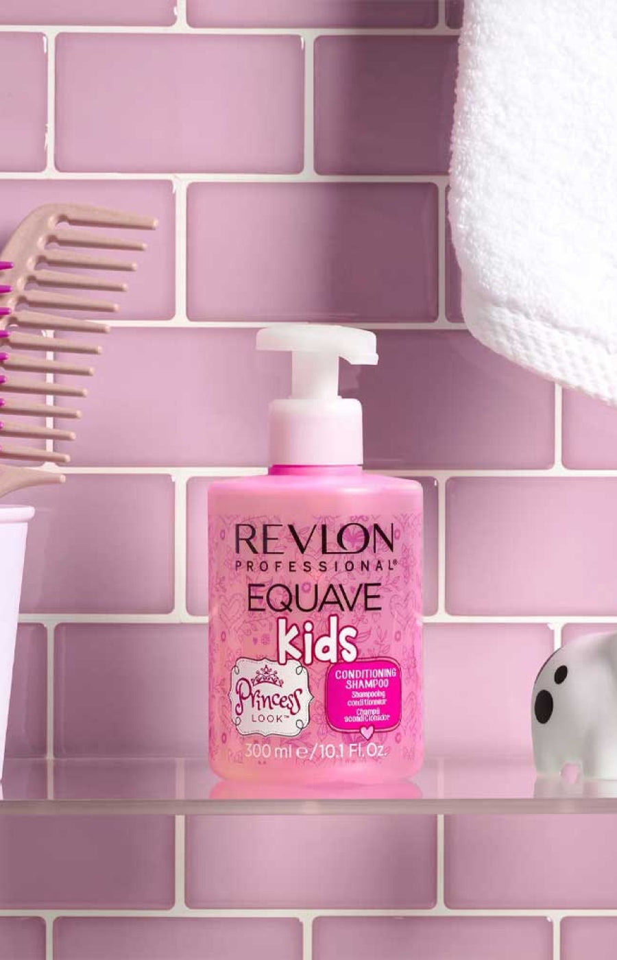 Shampoing démêlant & hydratant hypoallergénique - Equave - Fraise - Enfants - 300 ml