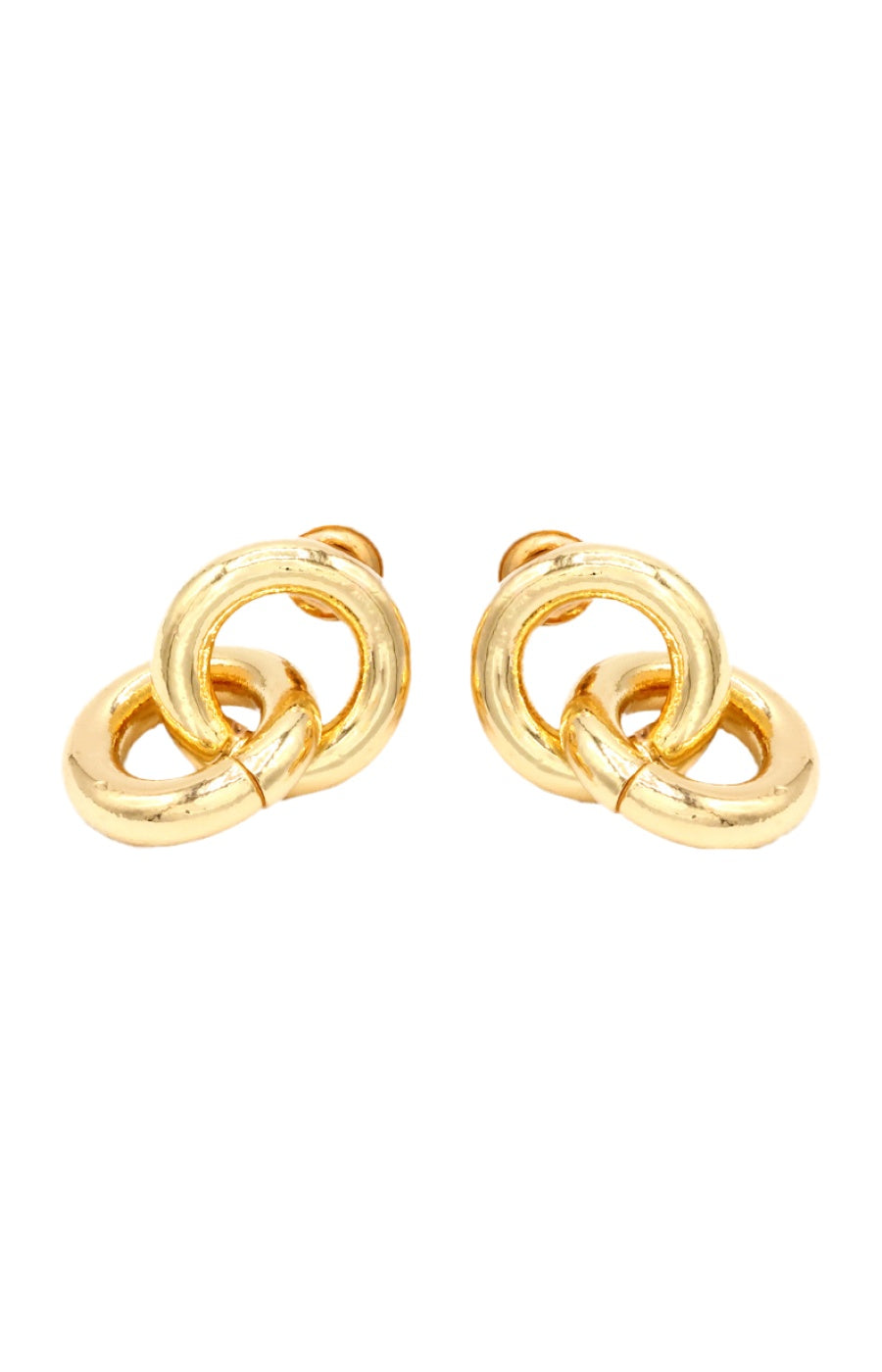 Boucles d'oreilles - Laiton doré