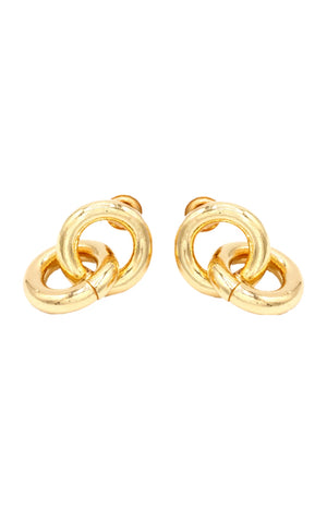 Boucles d'oreilles - Laiton doré