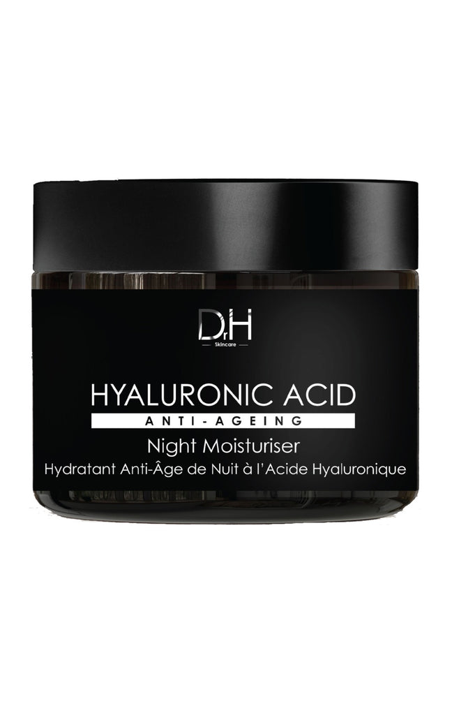 Crème de nuit anti-âge - Acide hyaluronique - Visage - 60 ml