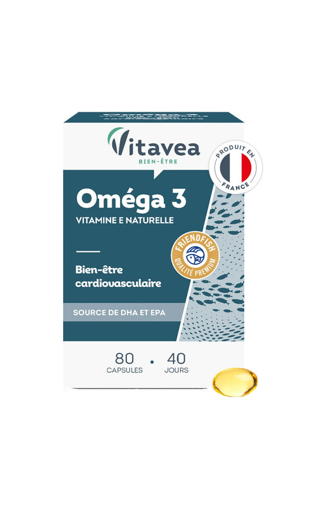 Cure bien-être cardiovasculaire - Oméga 3 & vitamine E - 40 jours