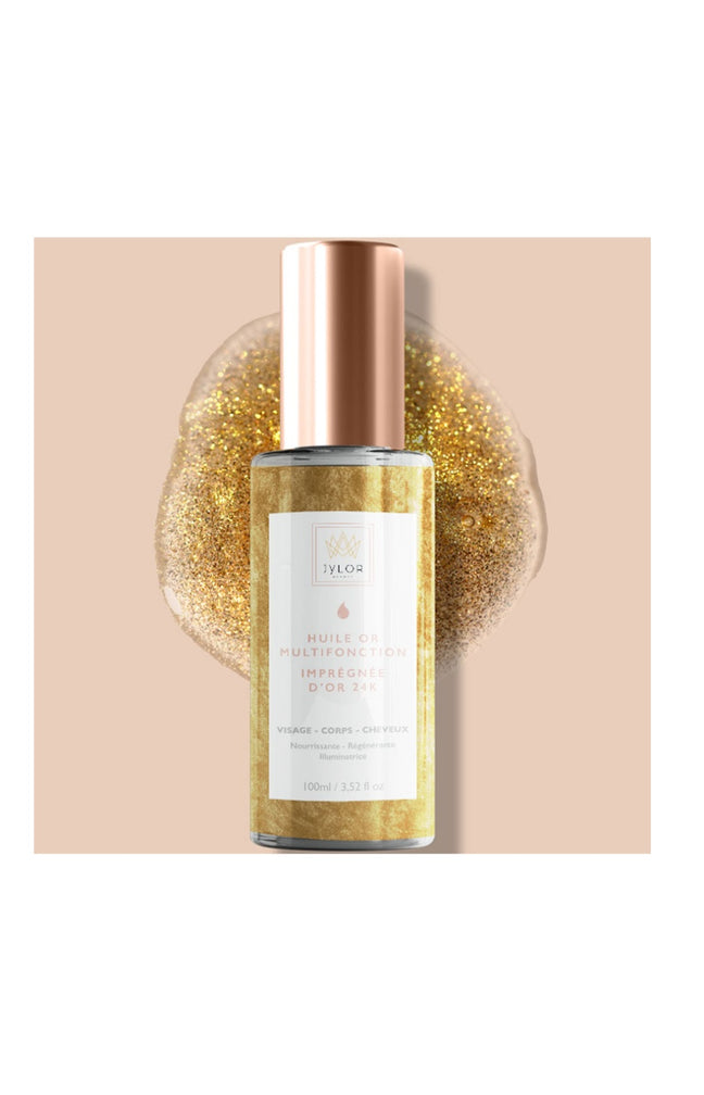 Huile multi-usages - Or 24k - Corps & cheveux - 100 ml