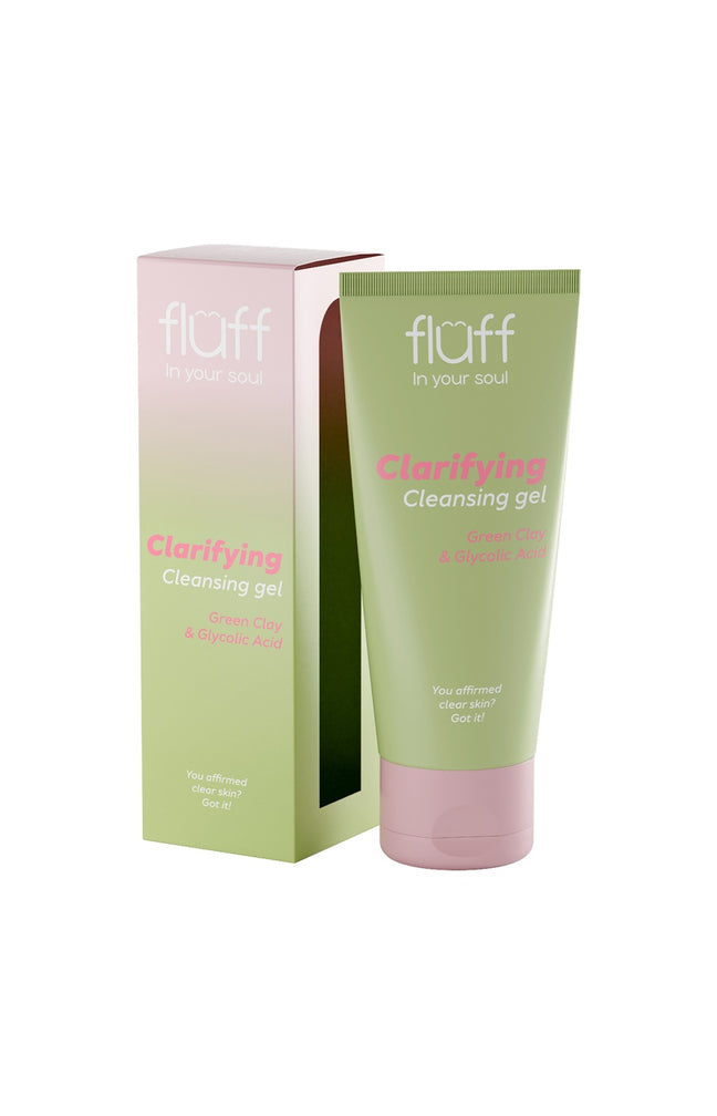 Gel nettoyant & purifiant  - Argile verte & l'acide glycolique - Visage
