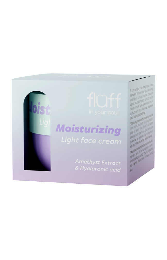 Crème légère hydratante - Améthyste & acide hyaluronique - Visage