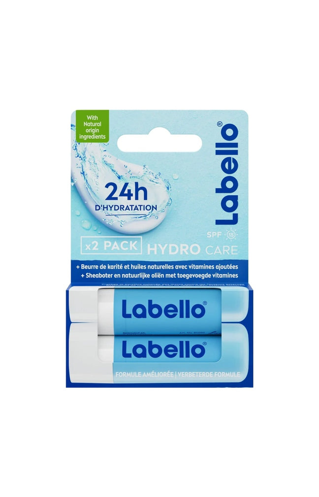 Duo baumes à lèvres SPF 15 - Hydro Care - 2 x 4,8 g
